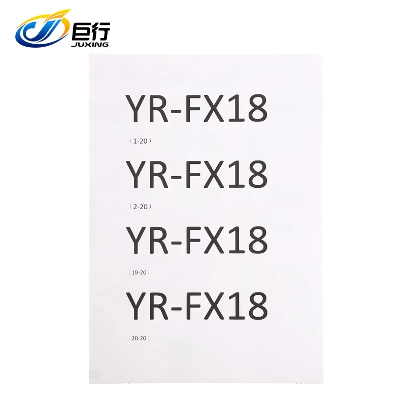 Juxing Factory Price A4 Size thermal printing paper Direct Thermal Paper Roll for A4 printer