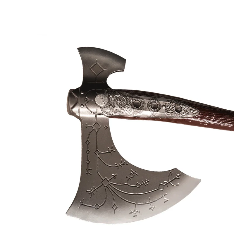 Popular 101cm 1.8kg FRP God Of War Kratos Leviathan Axe For Cosplay Collection