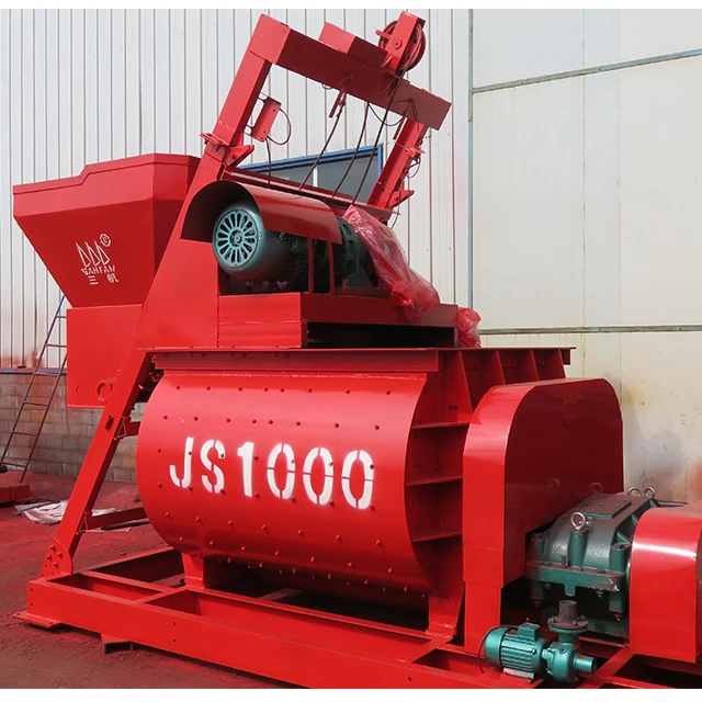factory Outlet electric concrete mixer for  cement portable 750L self loader concrete mixer