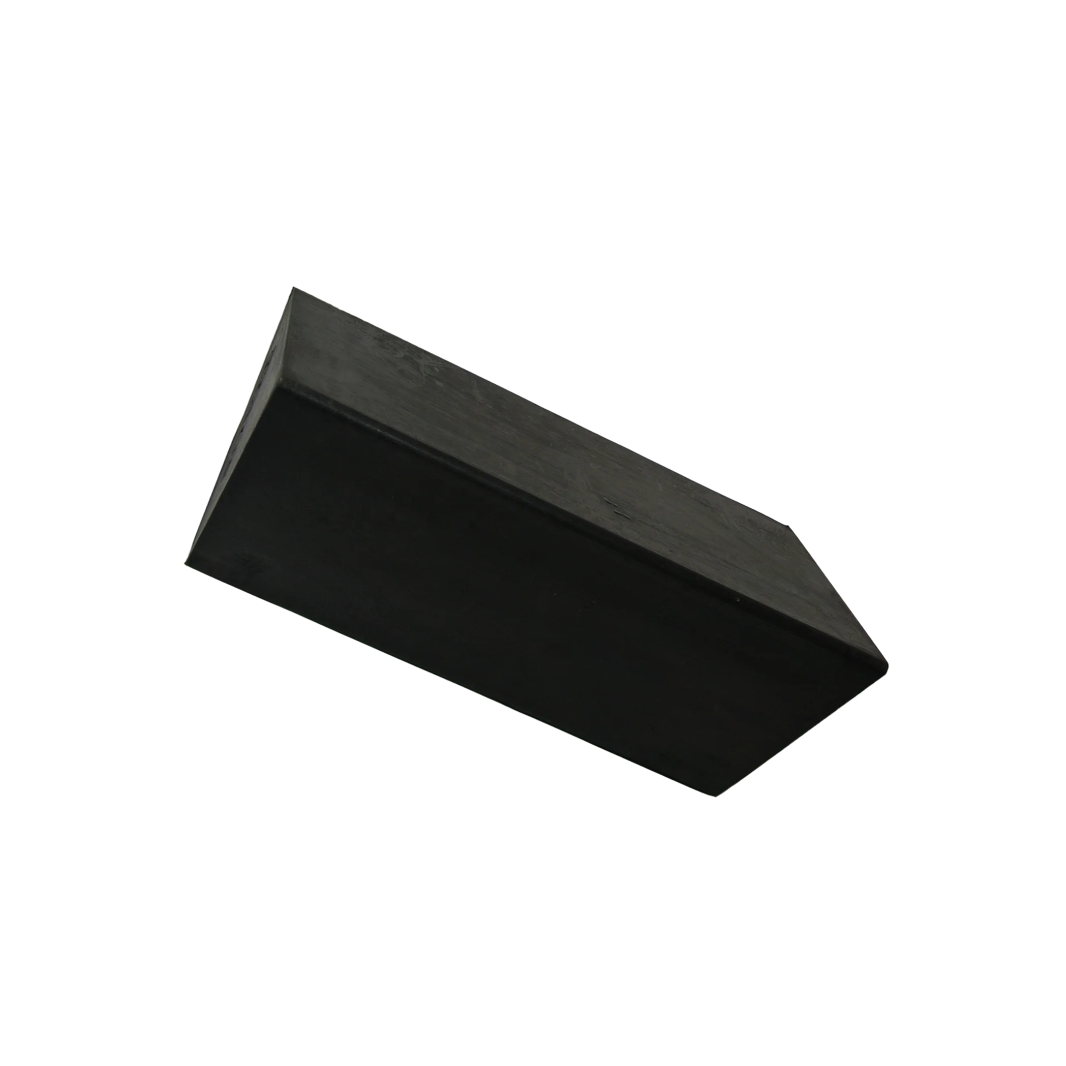 Custom mold all rubber wheel chock and truck stopper produced at dedicated and ISO certified factory in Vietnam