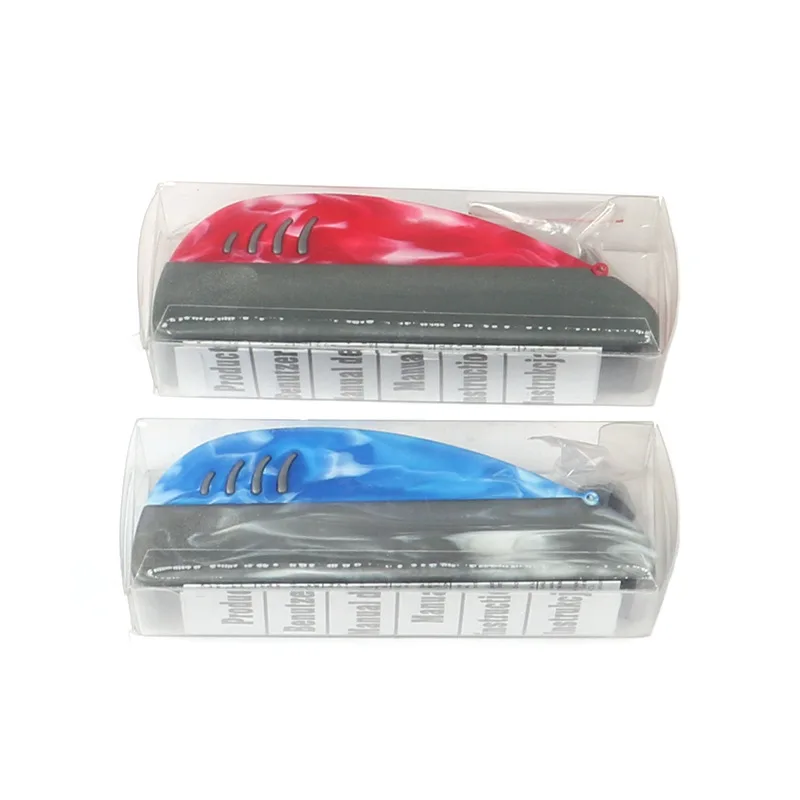 Wholesale Cheap Hand  Mixed Color Top King Size Cigarette Rolling Machine Plastic Smoking  Accessoires Rolling Machine