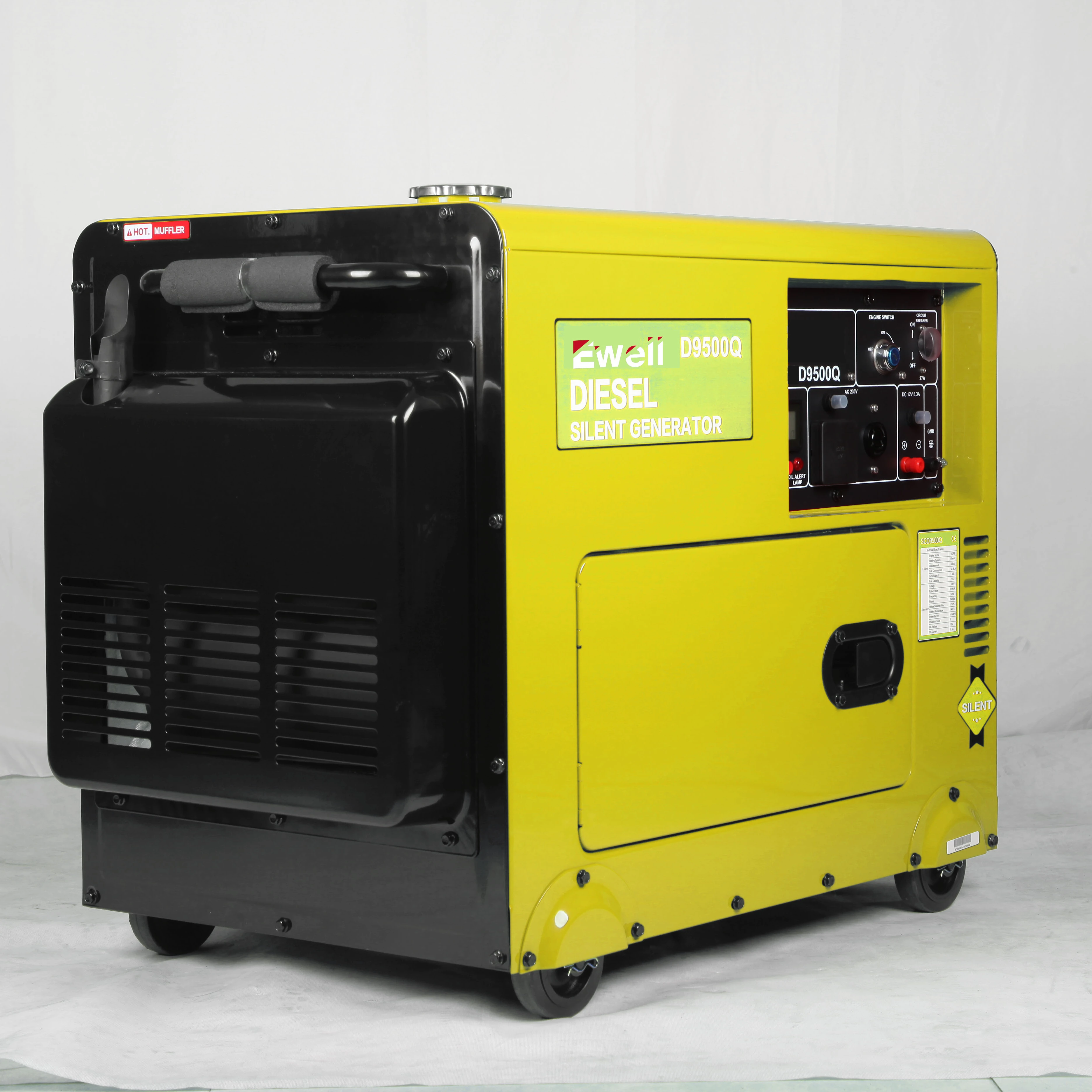 Ewell Reliable performance good silent diesel generators mobile diesel