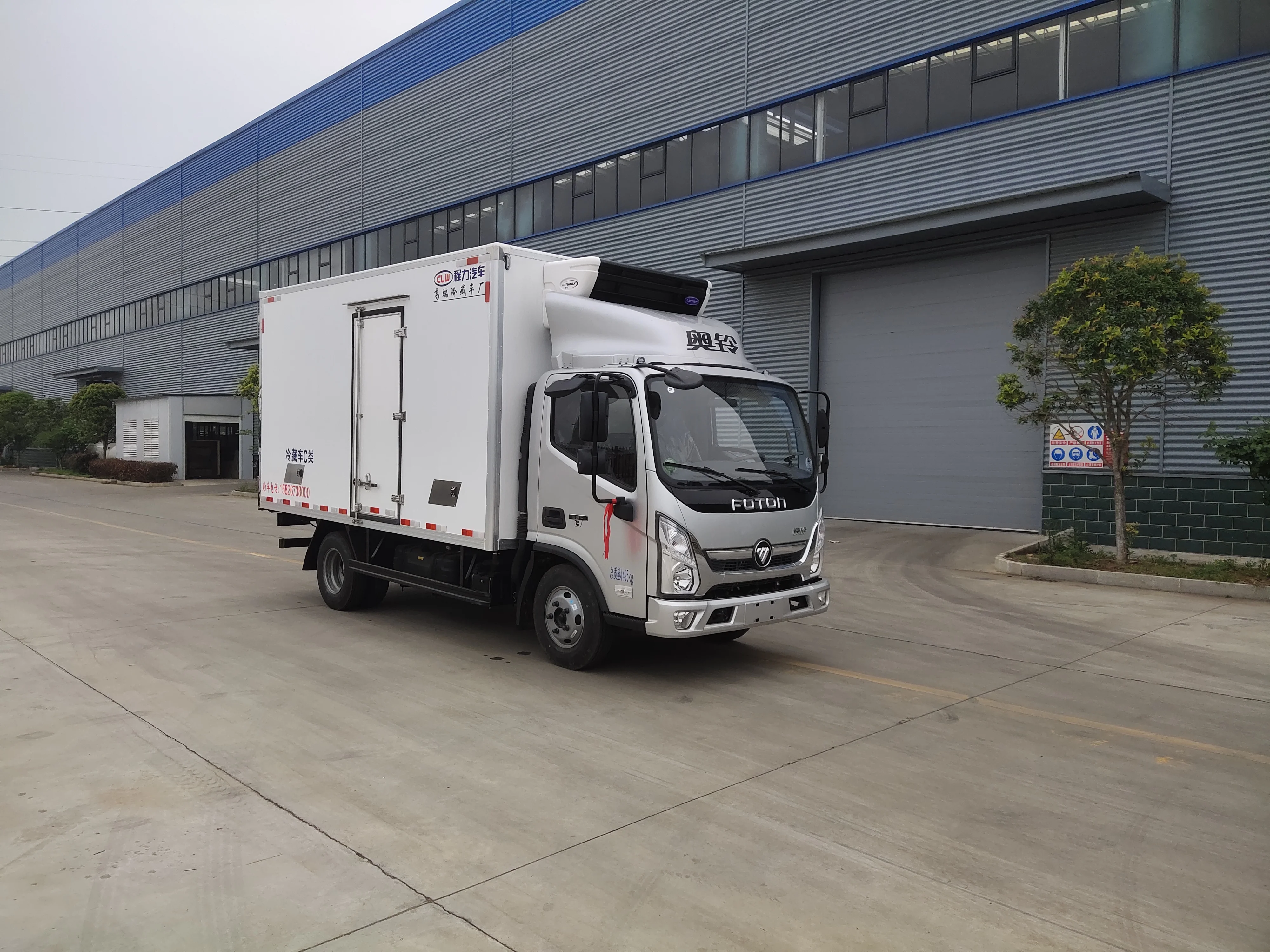 Most New Foton Mini Truck Diesel Fuel 4x2 Drive Manual Transmission AC Frozen