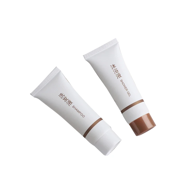 S&J Clean White Disposable Guest Room Travel Cosmetics Bathroom Resort Toiletries Kit Hotel Amenities Supplies Shampoo Series