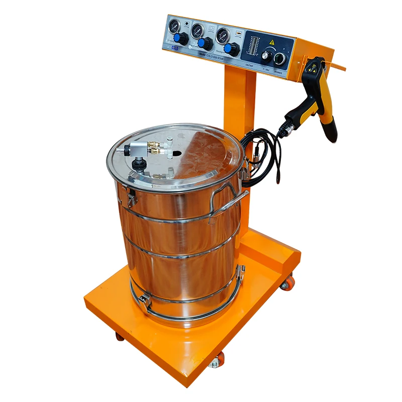 Electrostatic manual powder coating gun for sale