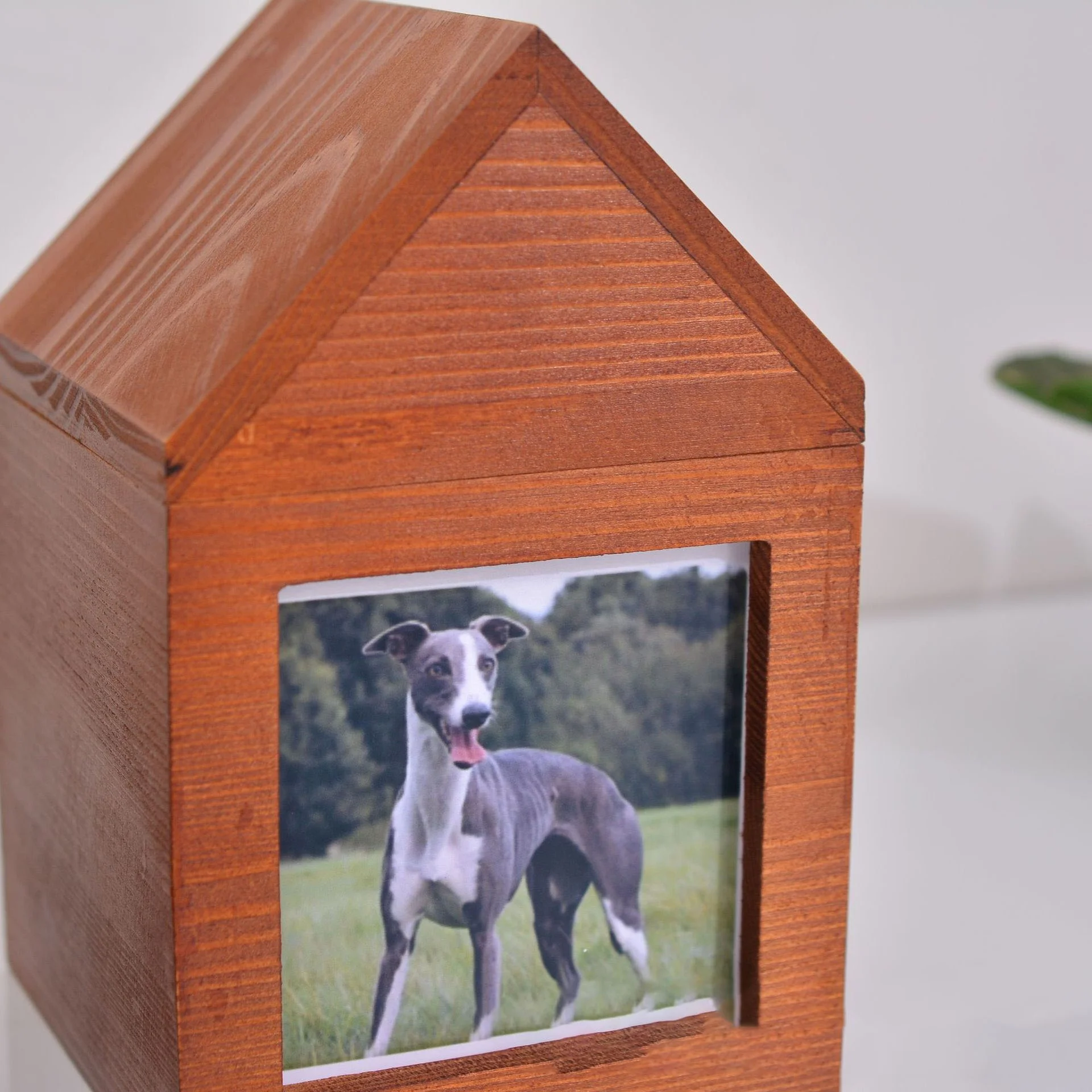 Vintage Style Solid Wood Urn Pet Funeral Supplies Memorial Pet Urn Pet Ashes Storage Boxes