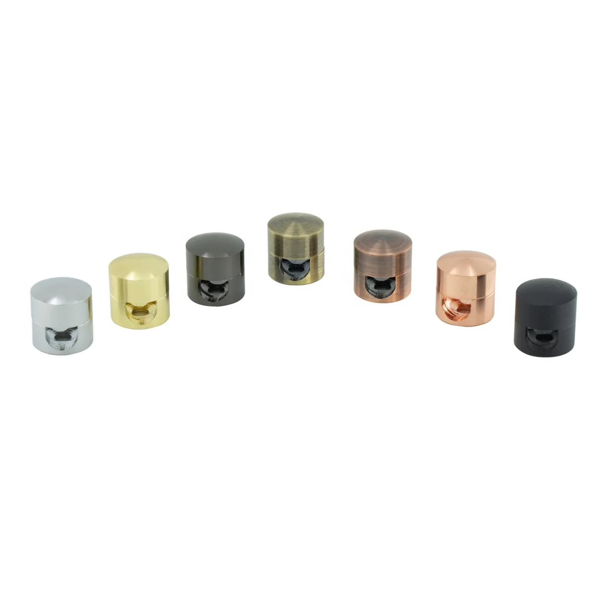 Черный металлический держатель кабеля металлические зажимы для проводов алюминиевый кабельный зажим