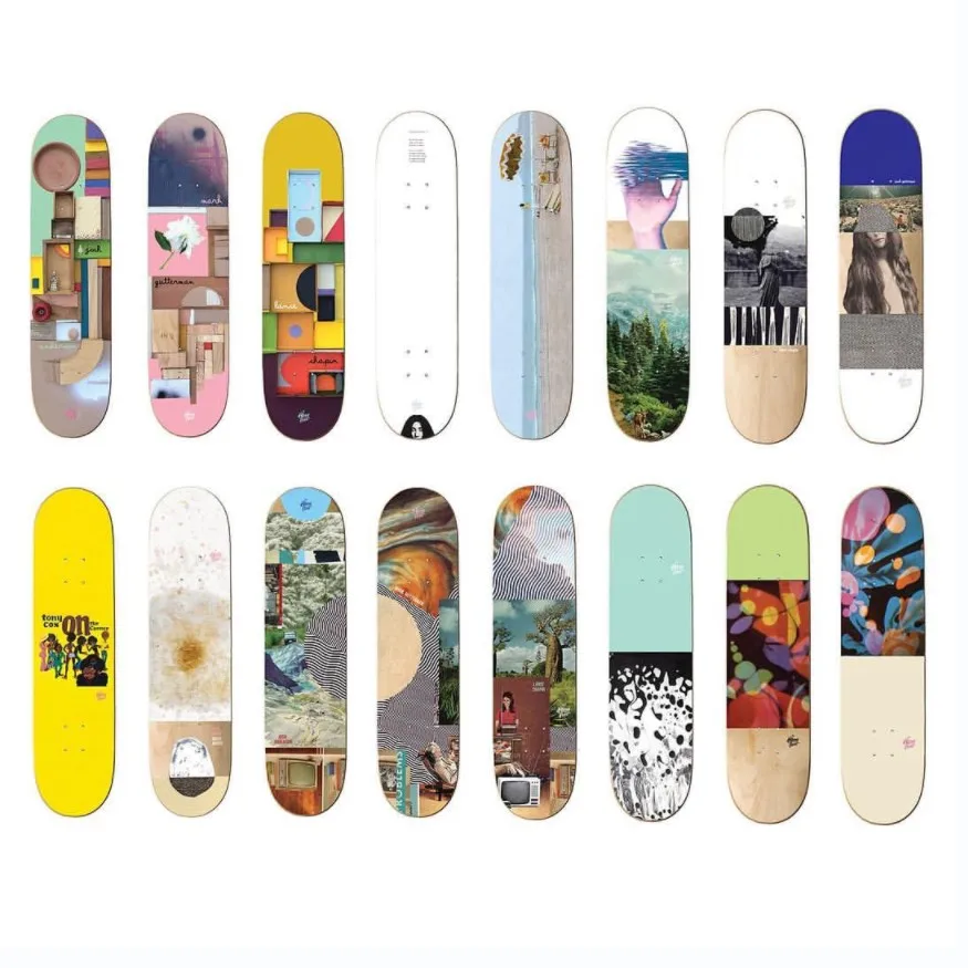 Skateboard Decks Wholesale Professional Skateboard Decks Canadian Maple Blank Skateboard Deck
