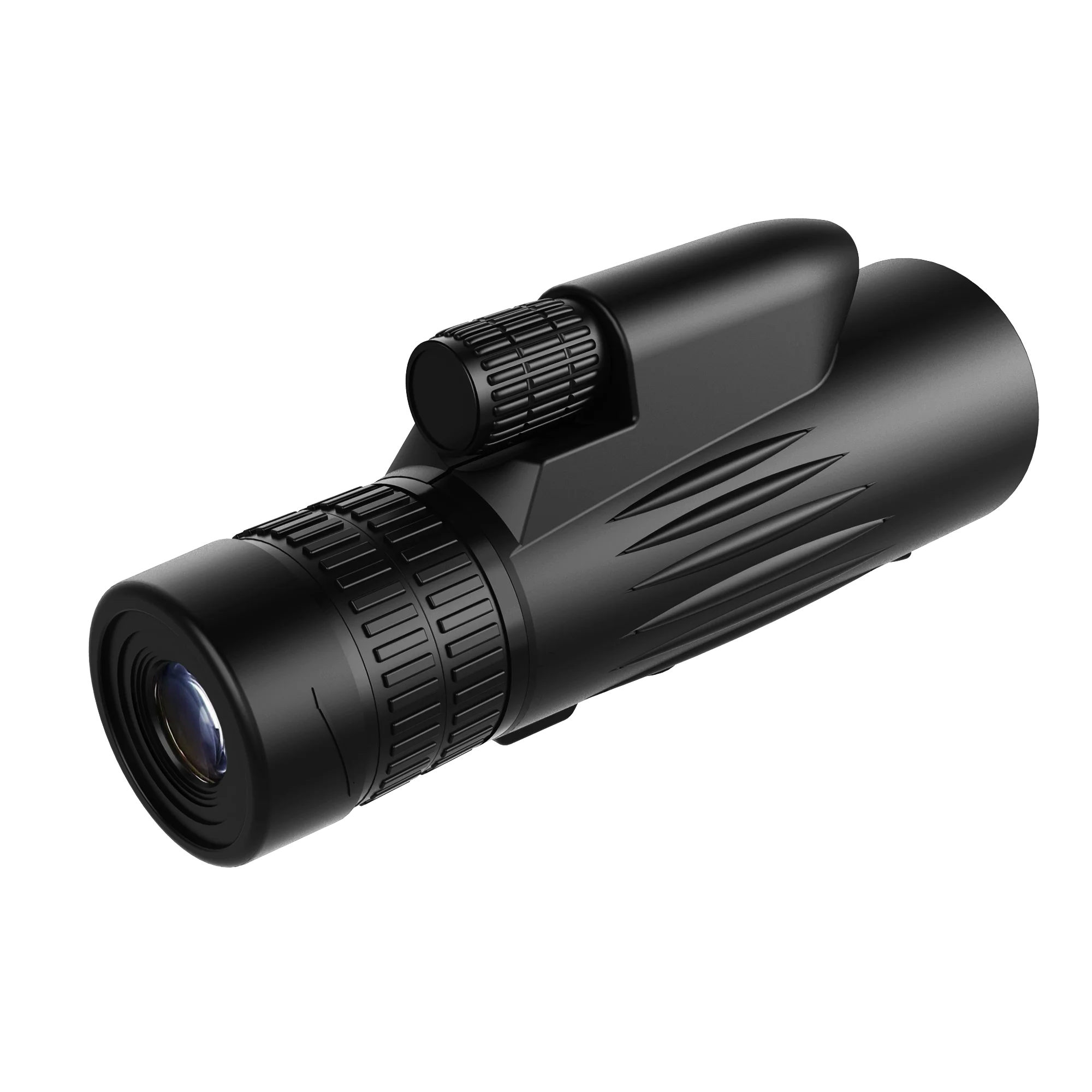 10-30x40  Monocular Telescope High Power FMC Green Film Roof Prism 22mm Eyepiece Optical Glass Monocular High Definition