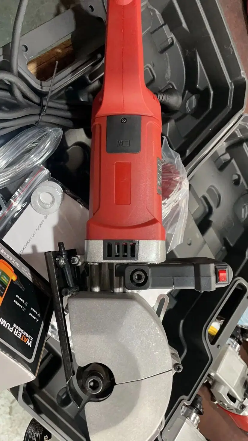 5500w industrial-grade Concrete Wall Groove machine hydropower clean wall cutting machine