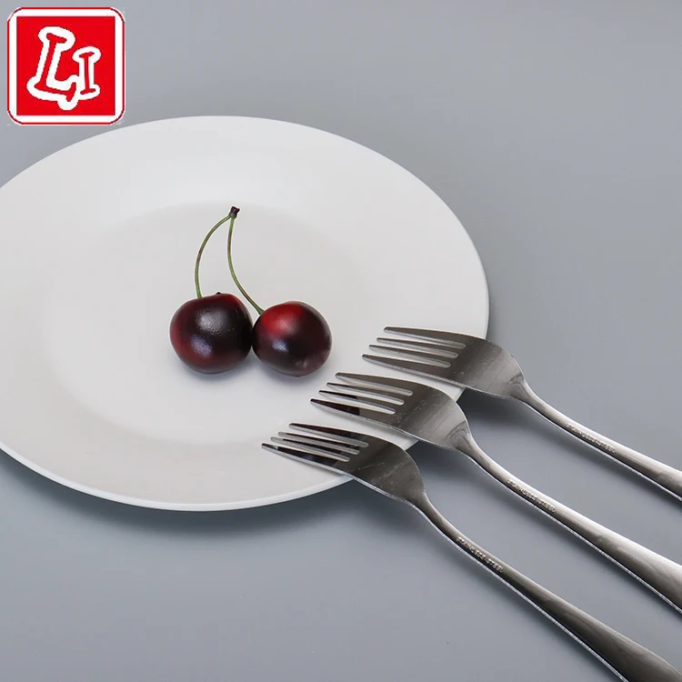 Stainless steel tableware kitchenware fork single item home style restaurant