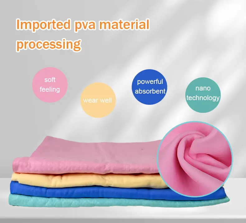 Bucket thickened suede absorbent towel Hair drying towel Absorbent car wash towel multi-functional cleaning cloth