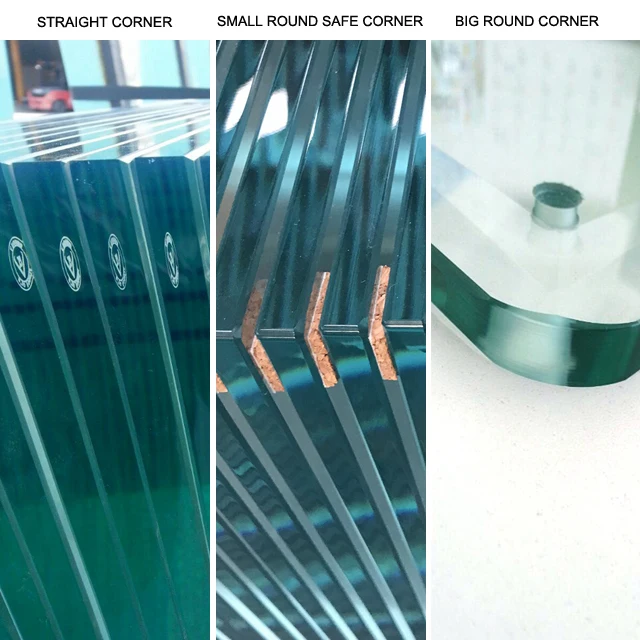 6mm,8mm, 10mm, 12mm Clear Toughened/Tempered Glass for Swimming Pool Fence