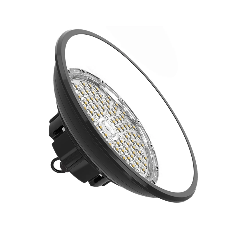 НЛО дизайн интегрированная структура затемнения 100W150W200W IP65 Водонепроницаемый 160 лм/Вт светодиодный светильник высокого отсека промышленный