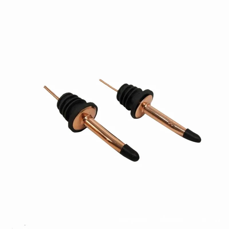 Amazon hot sale rose golden bartender kit bamboo stand bar tool cocktail shaker set