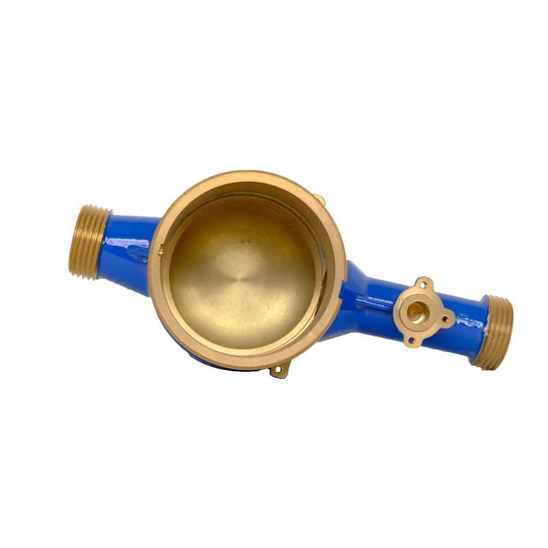 Newest hot selling multi-jet digital display lowes brass water meter housing