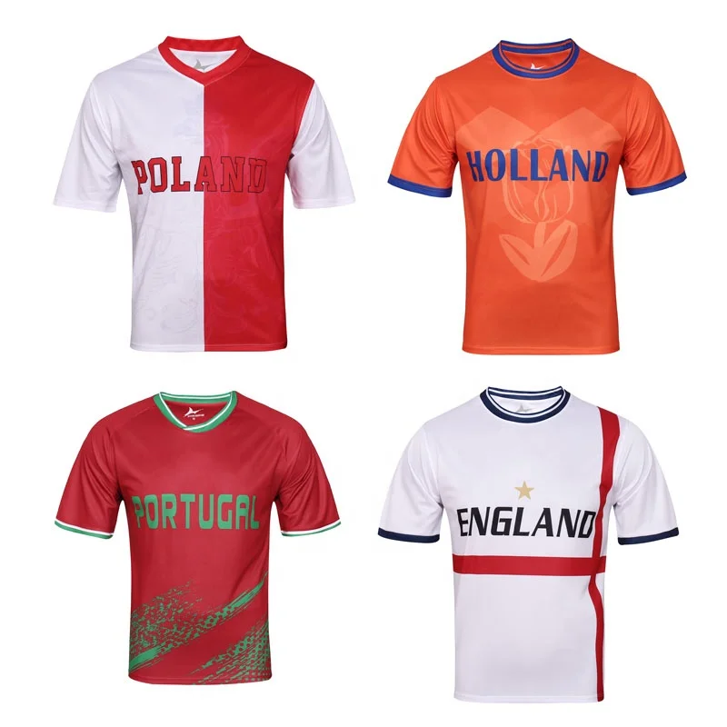 Wholesale Factory 2024 Euro Germany France Soccer Jersey Spain Croatia Football Shirt Modric Jersey Custom Soccer Wear