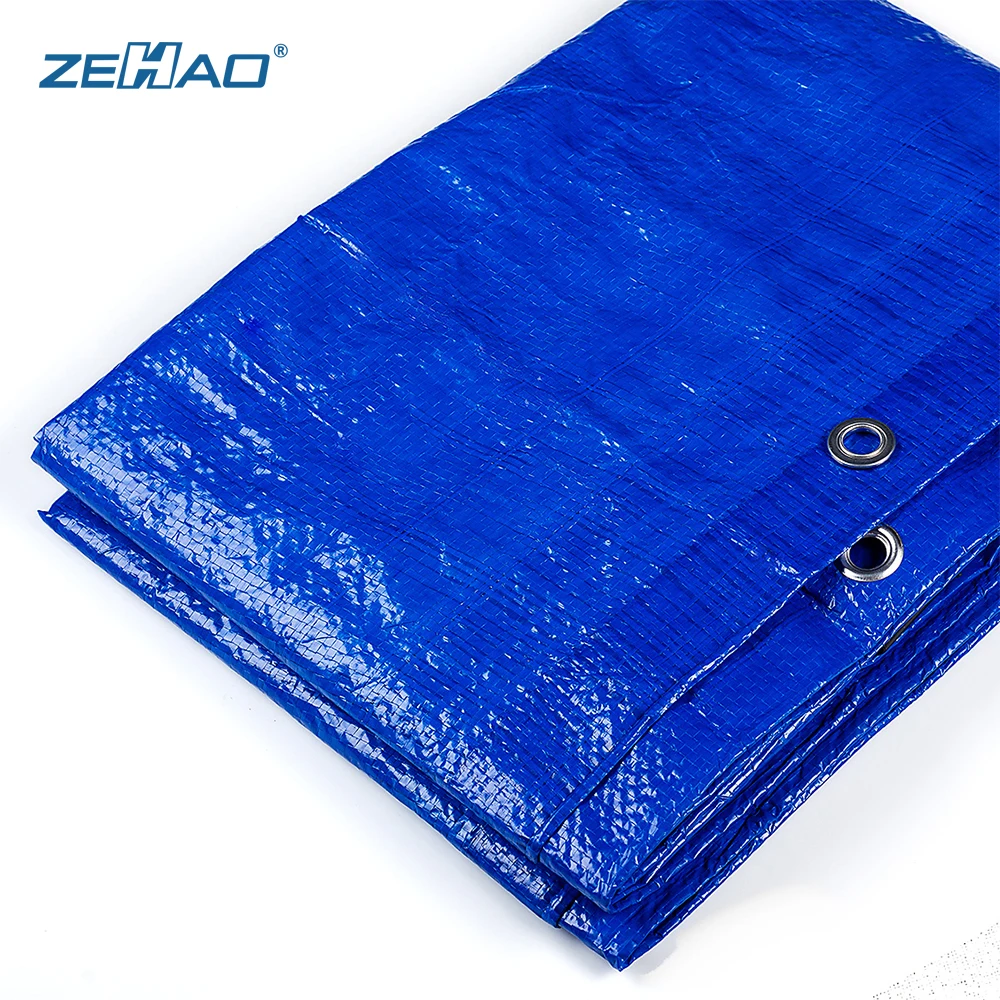 6X6-14X14 Woven Fabric polyethylene Coated Waterproof Tarp China Manufacturer Outdoor Garden Furniture Cover Pe Tarpaulin