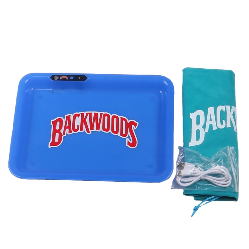  Новый дизайн пластиковые акриловые вращающийся светодиодный лоток backwoods rtv