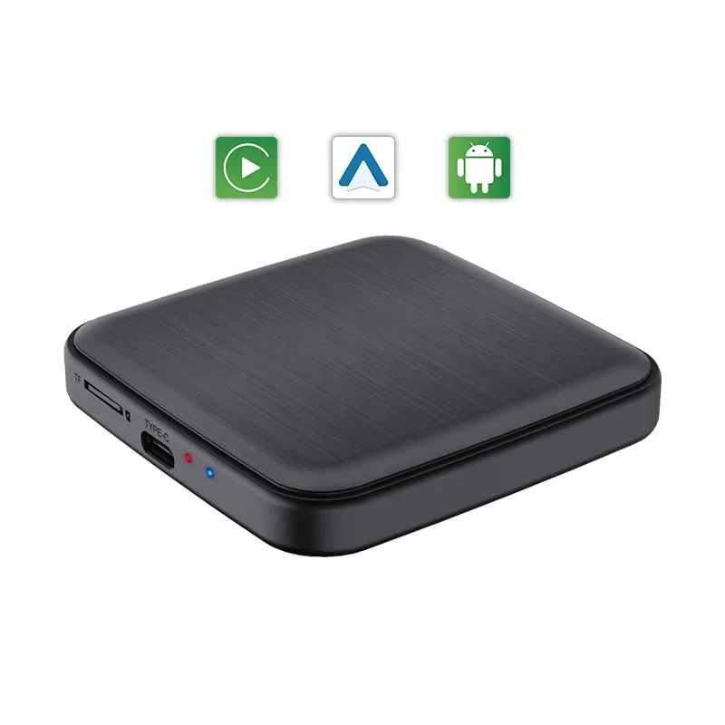 Mini Multimedia TV Box Android 12.0 Wireless Car play Adapter Android Auto Smart Ai Box with Youtube Netflix For Universal Cars