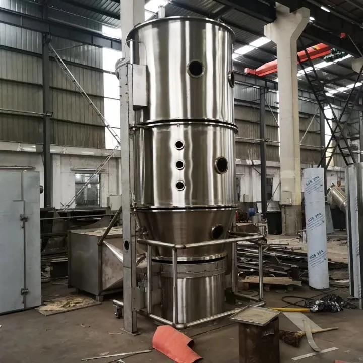 High quality boiling granulator chemical food industrial fluid bed dryer fluidized granulator