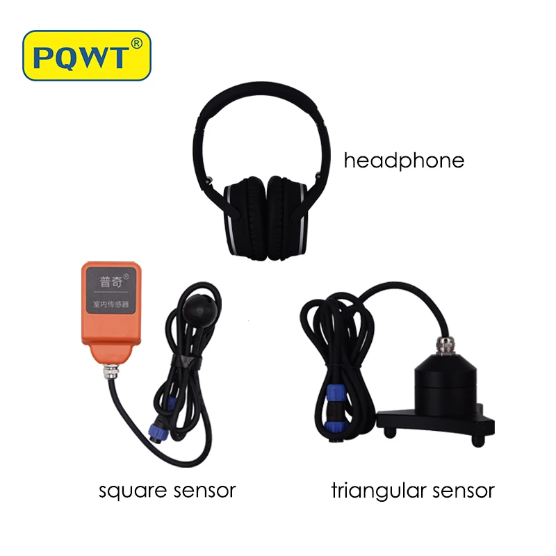 PQWT L50 Underground Pipes Walls Scanner Pipelines 50cm Water Leak Detection Device Detector