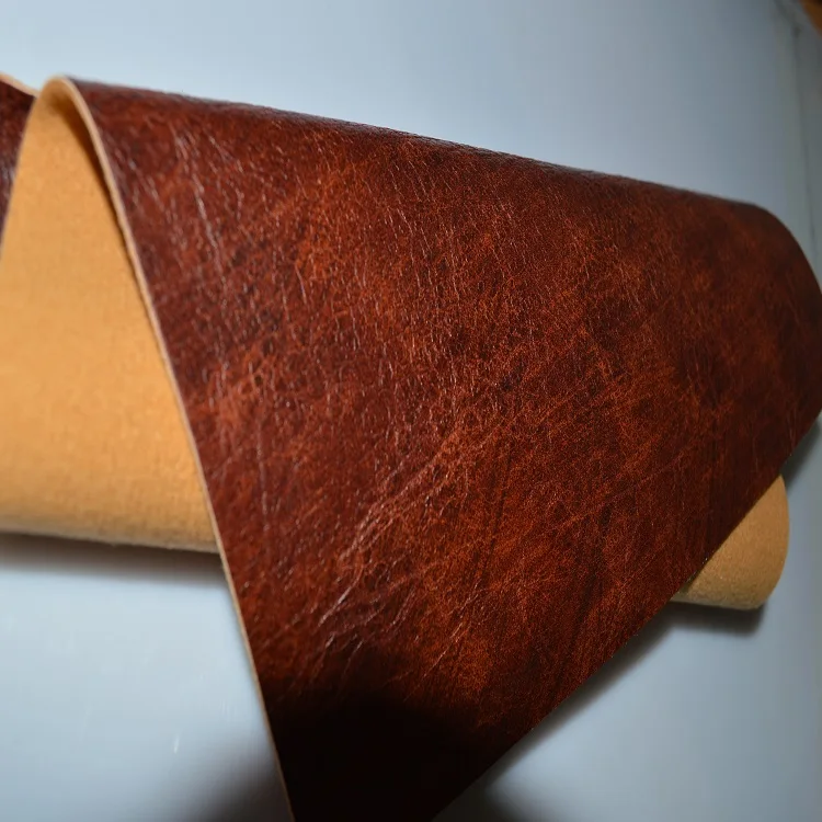 
2020 new fashion artificial leather fabric for bag and shoes synthetic material from China 