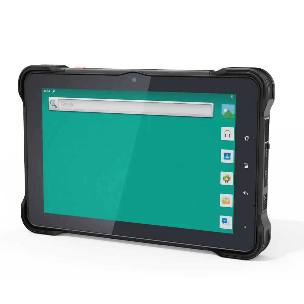 10 Inch 4G LTE IP67 Waterproof 1000 nit Android Tablet 4gb 64gb Rugged Rruck Mount Fleet Manage With Docking Station