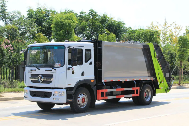 10 14 16 18 cbm garbage truck compactor rear loader