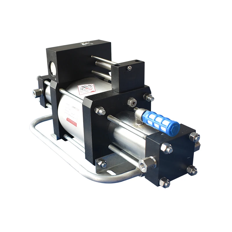 High Pressure Pneumatic Air Driven N2/Ar/CH4/He/H2/O2/CH4/CO2 Gas Booster Pumps