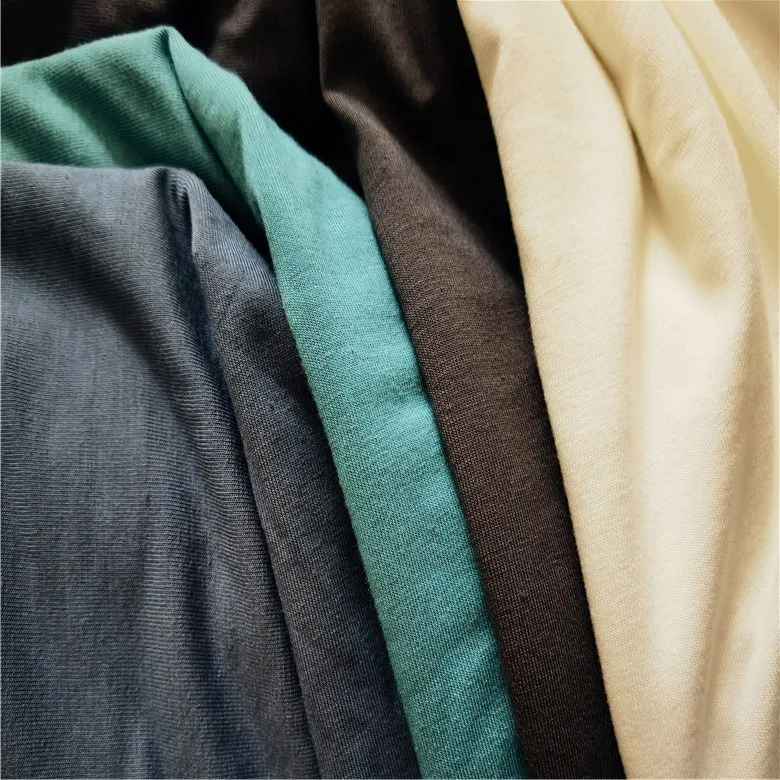 95% Bamboo 5% Spandex Stretchy Bamboo Fabric For Clothing