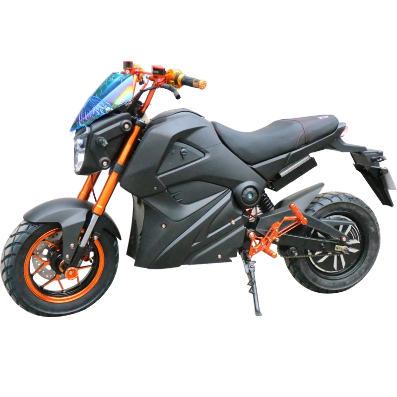 High Quality Cheap Electric Motorcycle with Hydraulic Shock Absorption Disc Brake