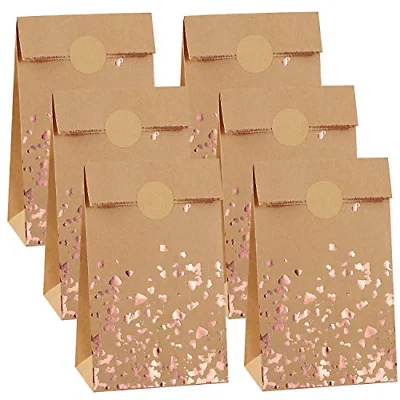 A Classic, Eco-Friendly Choice Fun and Festive Favor Embossed Silver Paper Jewelry Party Bags High-Quality