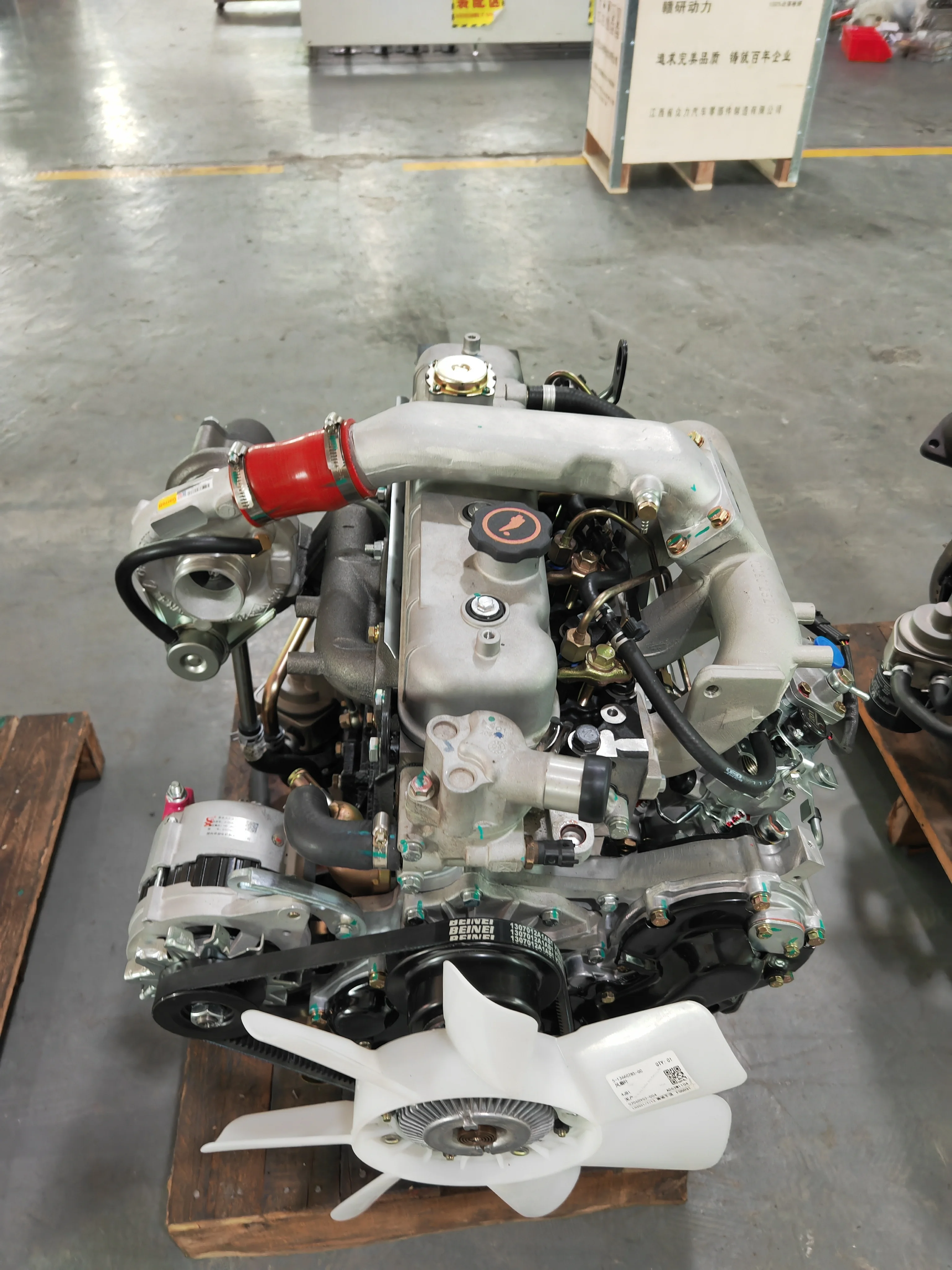 Newpars 100% Tested 4JB1 Long Block Diesel Engines For Suzuki Carry