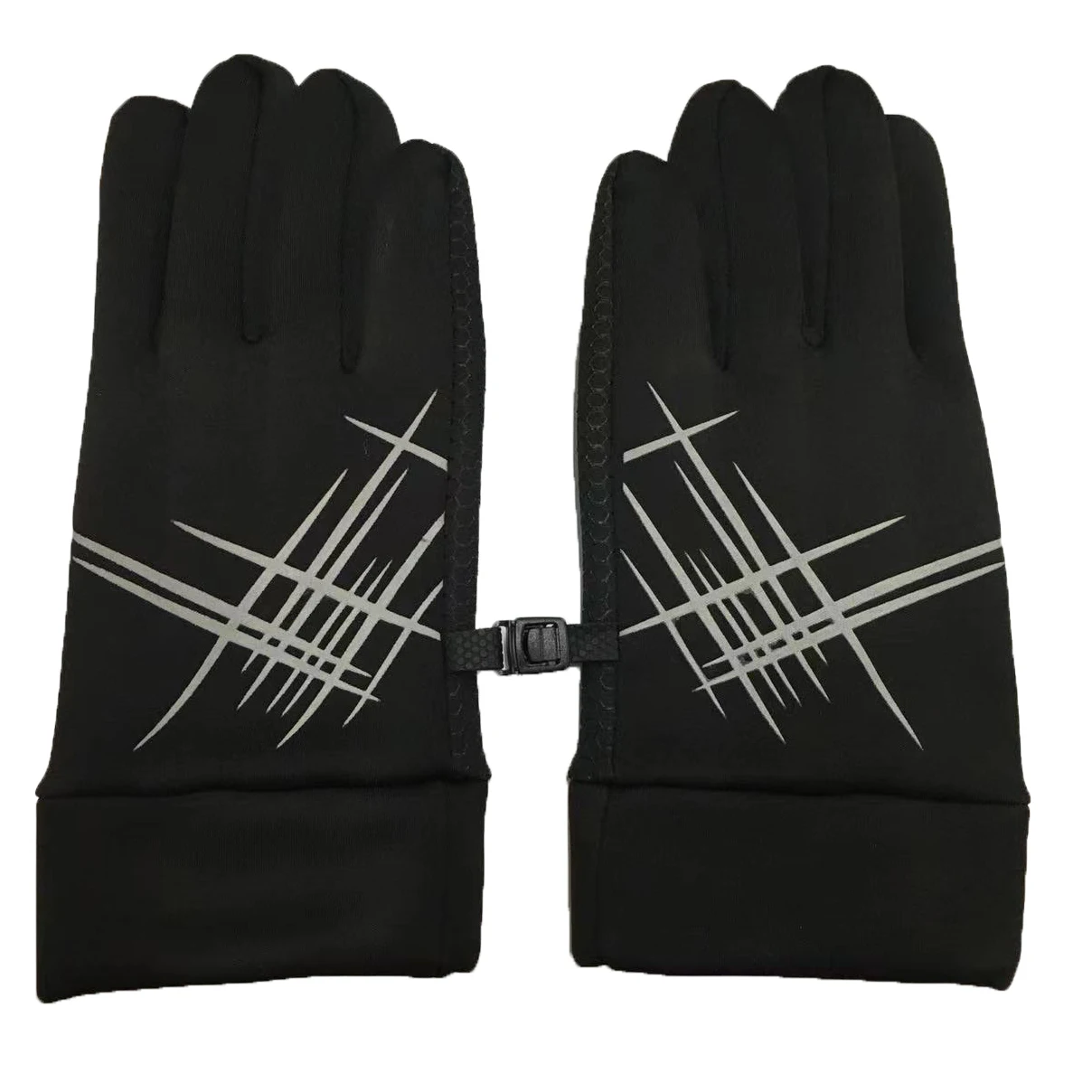 Зимние теплые перчатки из нейлоновой ткани, удобные вельветовые внутренние перчатки с сенсорным экраном, водонепроницаемые зимние перчатки