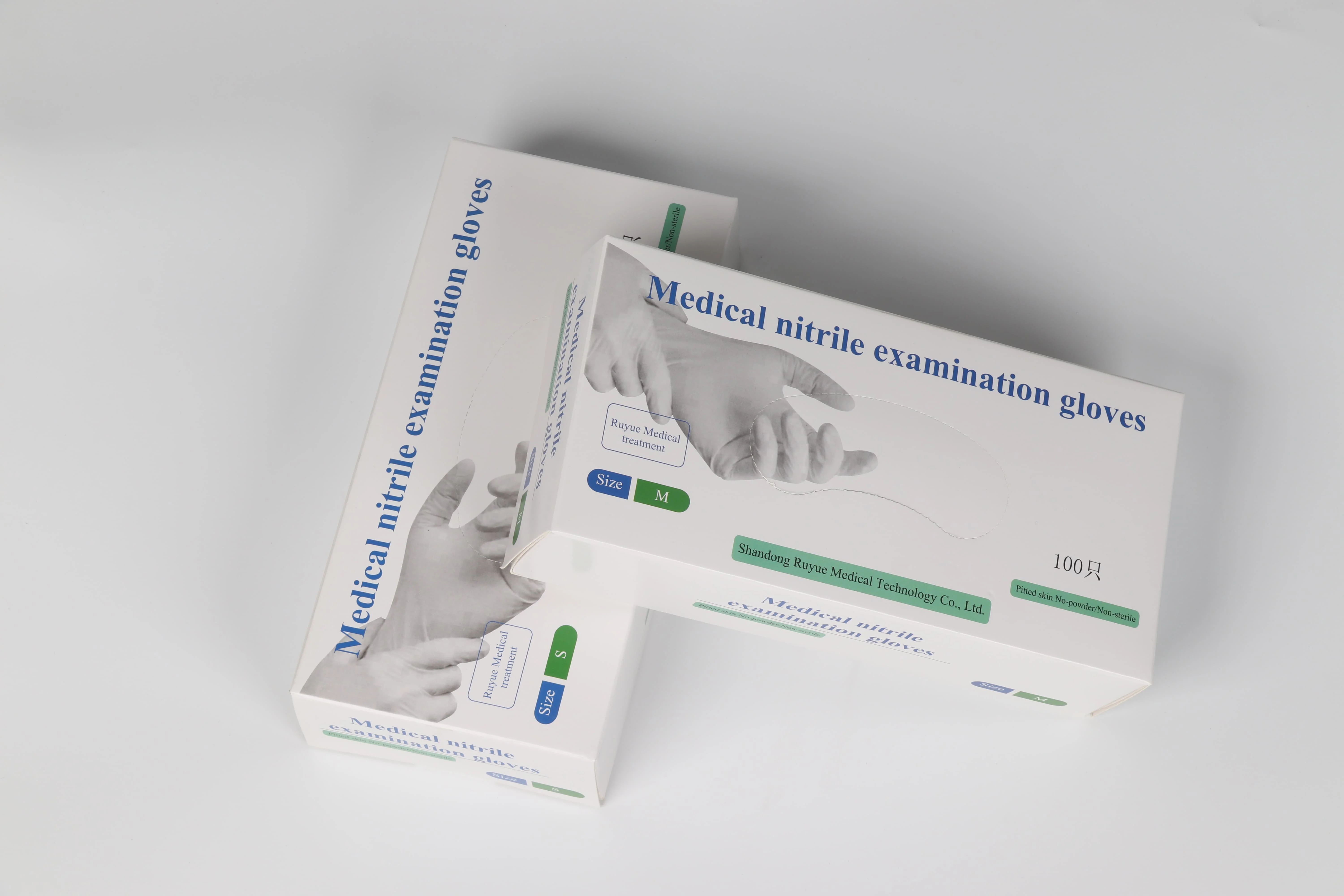 Disposable Latex Gloves Pack of 100, Powder Free Protective Glove for Kitchen Cooking Cleaning, White