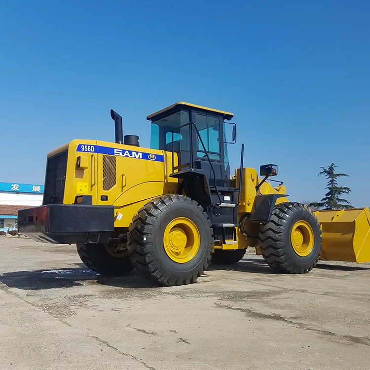 Компактный фронтальный погрузчик 5 тонн ZL50/956