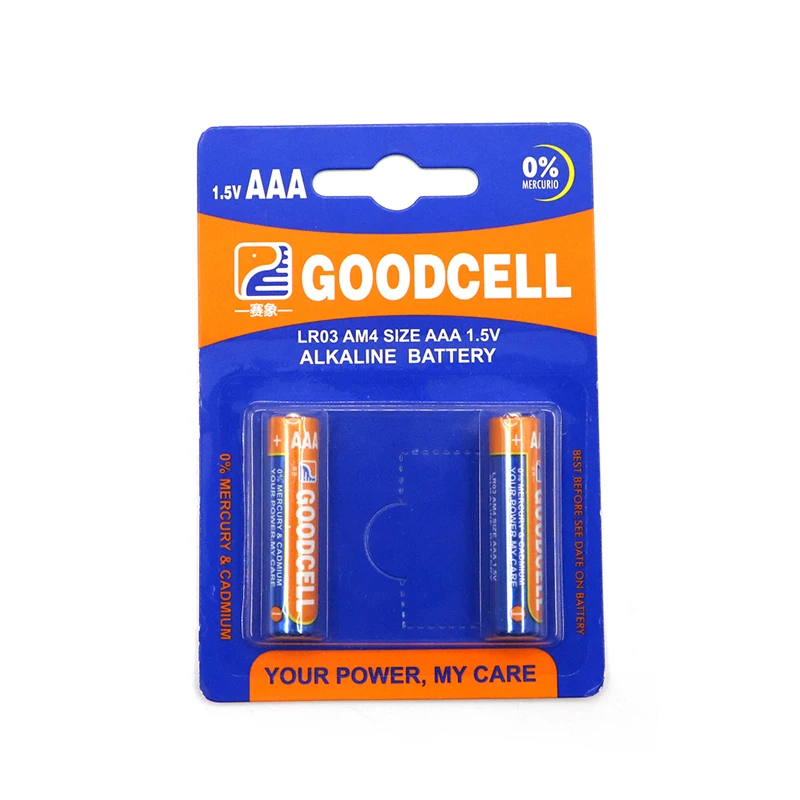 Супер щелочная батарея 1,5 в AAA LR03 для игрушечного автомобиля/пульта дистанционного управления/будильника