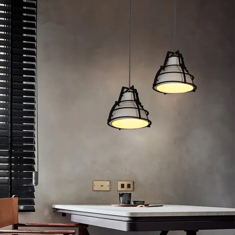 Fiam Factory Design Restaurant Black White Custom Wattage 60w E27 Led Pendant Light