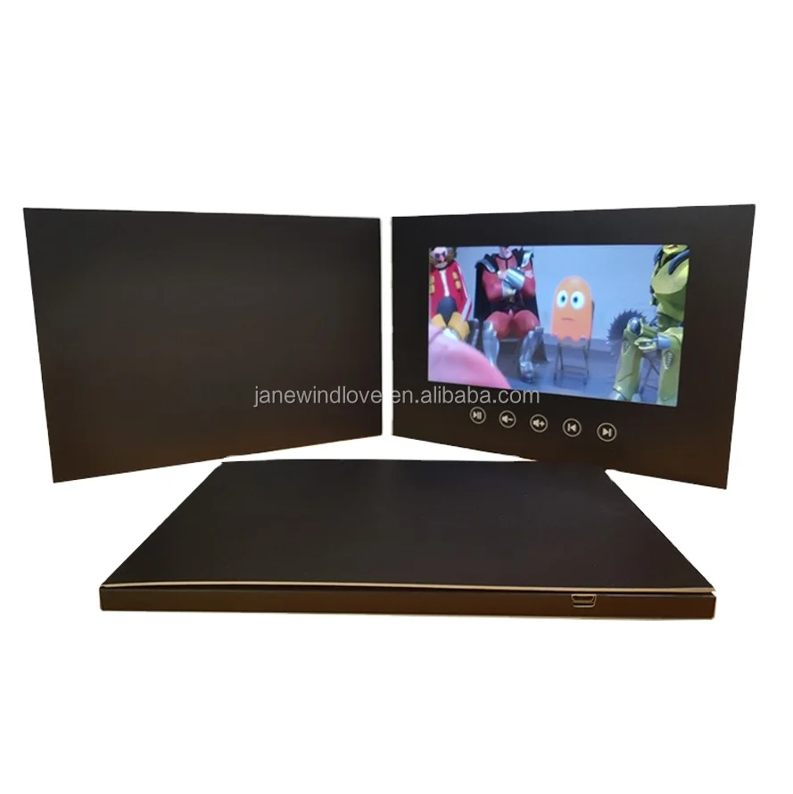 Chinese Markets Online Paper Craft for Europe Box with Lcd Screen