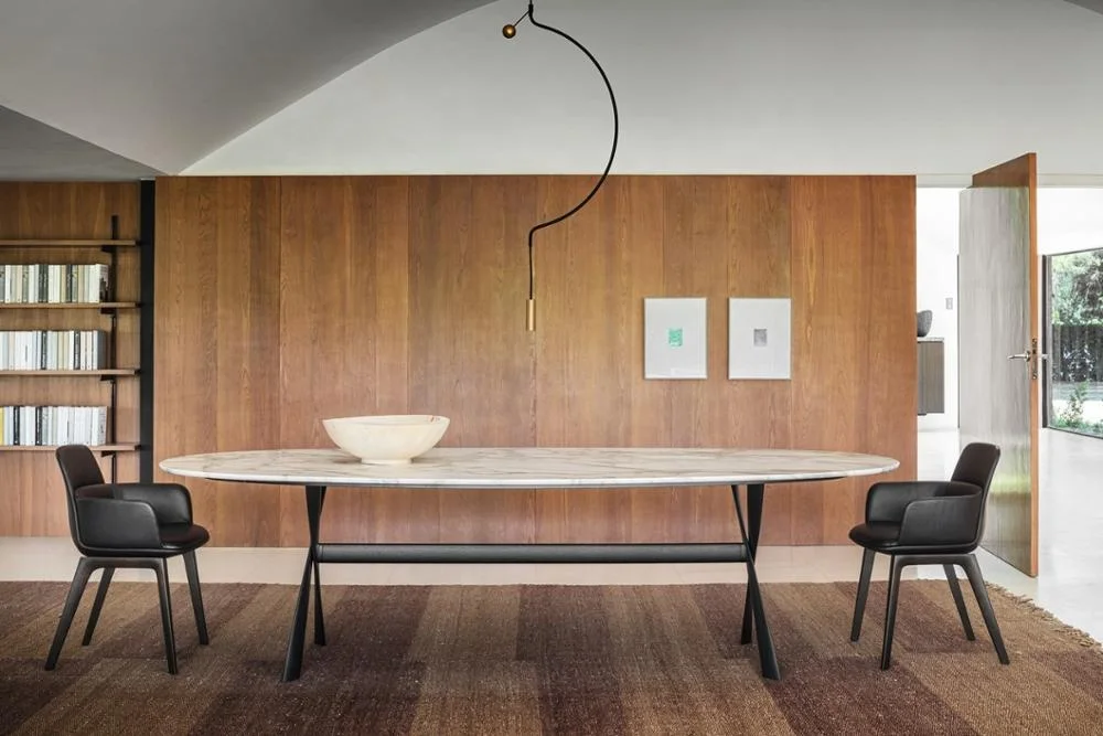 Modern Luxury White Marble Top Stainless Steel Metal Restaurant Living Room Bedroom Designer Dining Table Coffee Table Set