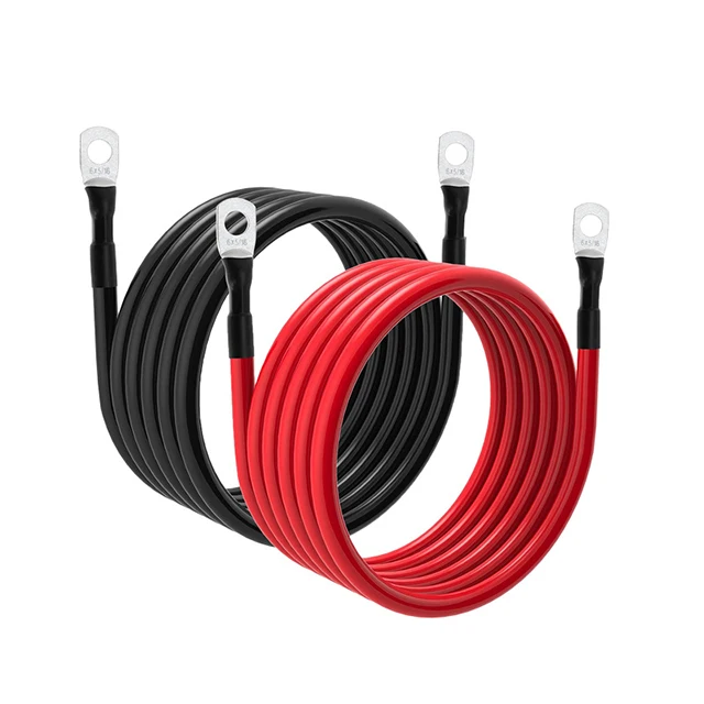 2AWG 4AWG 6AWG 8AWG1/0AWG 2/0AWG 4/0AWG Copper Battery Cable 6MM