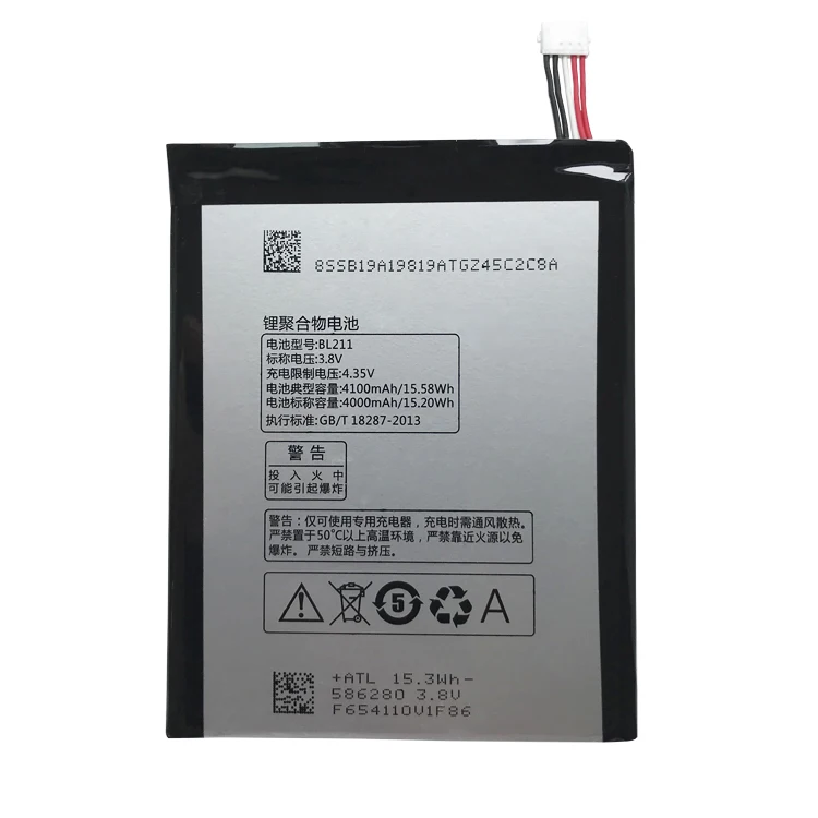 
Cell mobile phone battery for lenovo P780 batteries BL211 Li-ion battery 