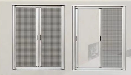 DIY fly screen fiberglass anti-insect aluminum frame mosquito net door