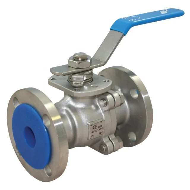 hot sale ANSI&DIN&JIS  flange  ball valve 2 pc stainless steel flange ball valve