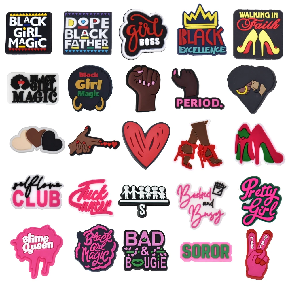 Luxury Designer PVC Charms New Best-Selling Girl Shoe Accessories Soft Cute Charms for Shoes