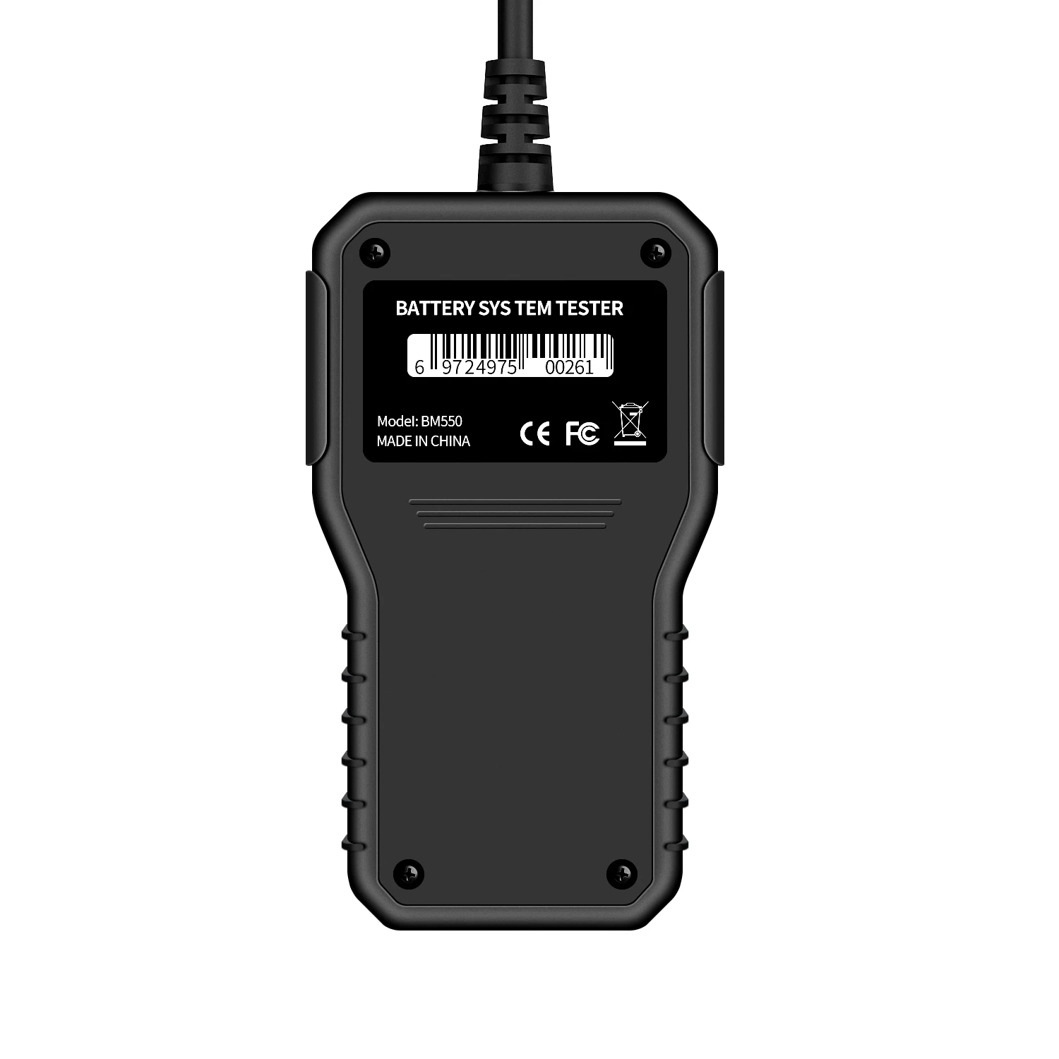 BM550 Car Battery Tester 6V 12V 24V 100-2000 CCA 2Ah-220Ah Battery System Detect Auto Battery Analyzer  Tool