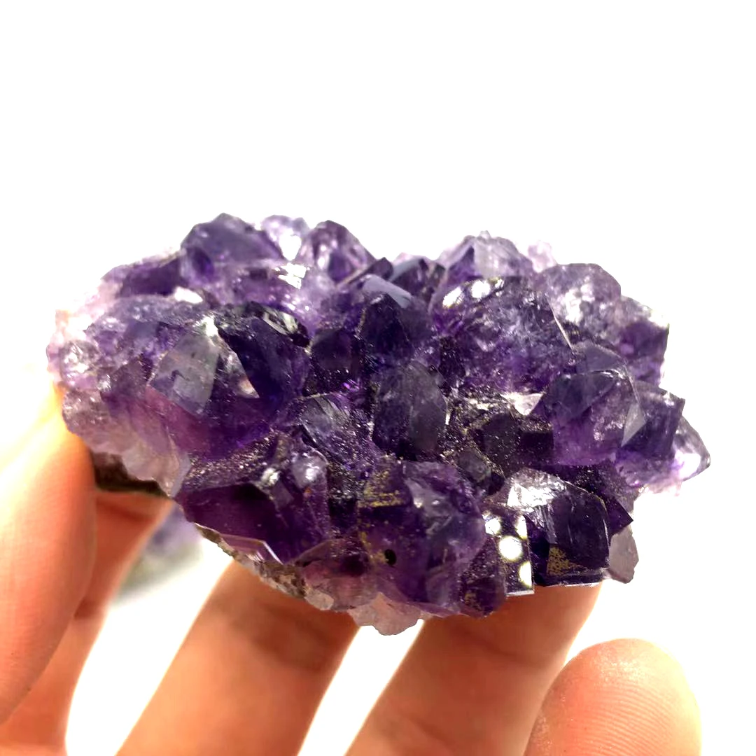 High Quality Natural Raw uruguay Amethyst Cluster Purple Crystal Rough Stone amethyst Chunks