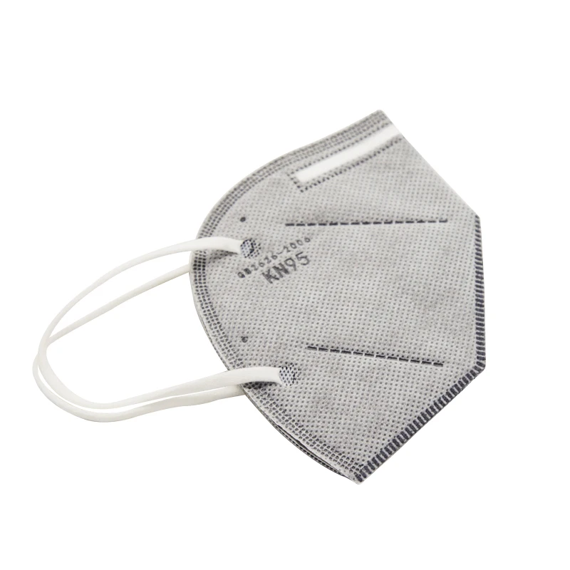 
Высококачественная двухслойная Защитная многоразовая серая маска KN95 