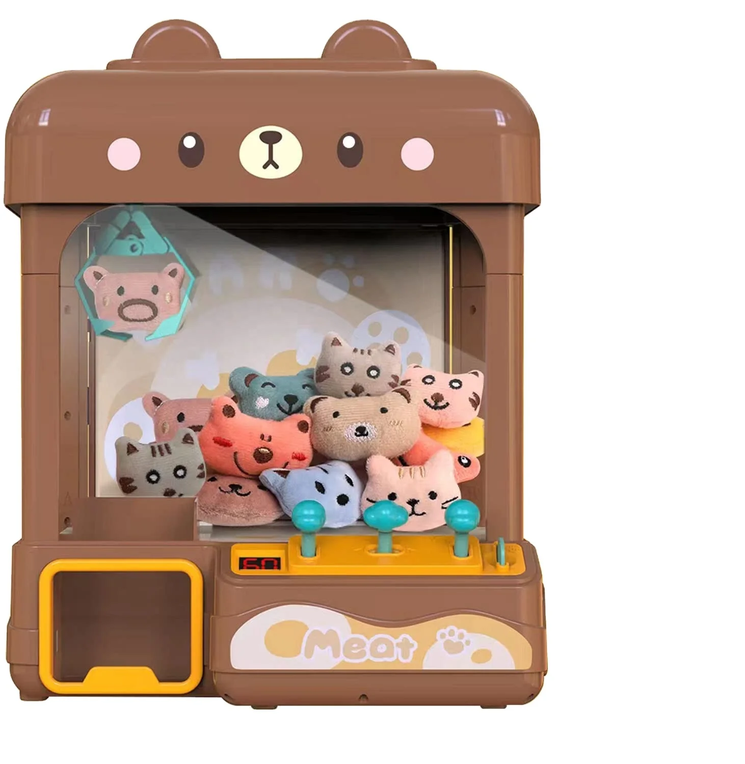 Large Doll Claw Machine for Kids with Prizes Arcade Games for Home Fun Tiny Stuff Prize Dispenser Tiny Stuff Prize Cool Toys